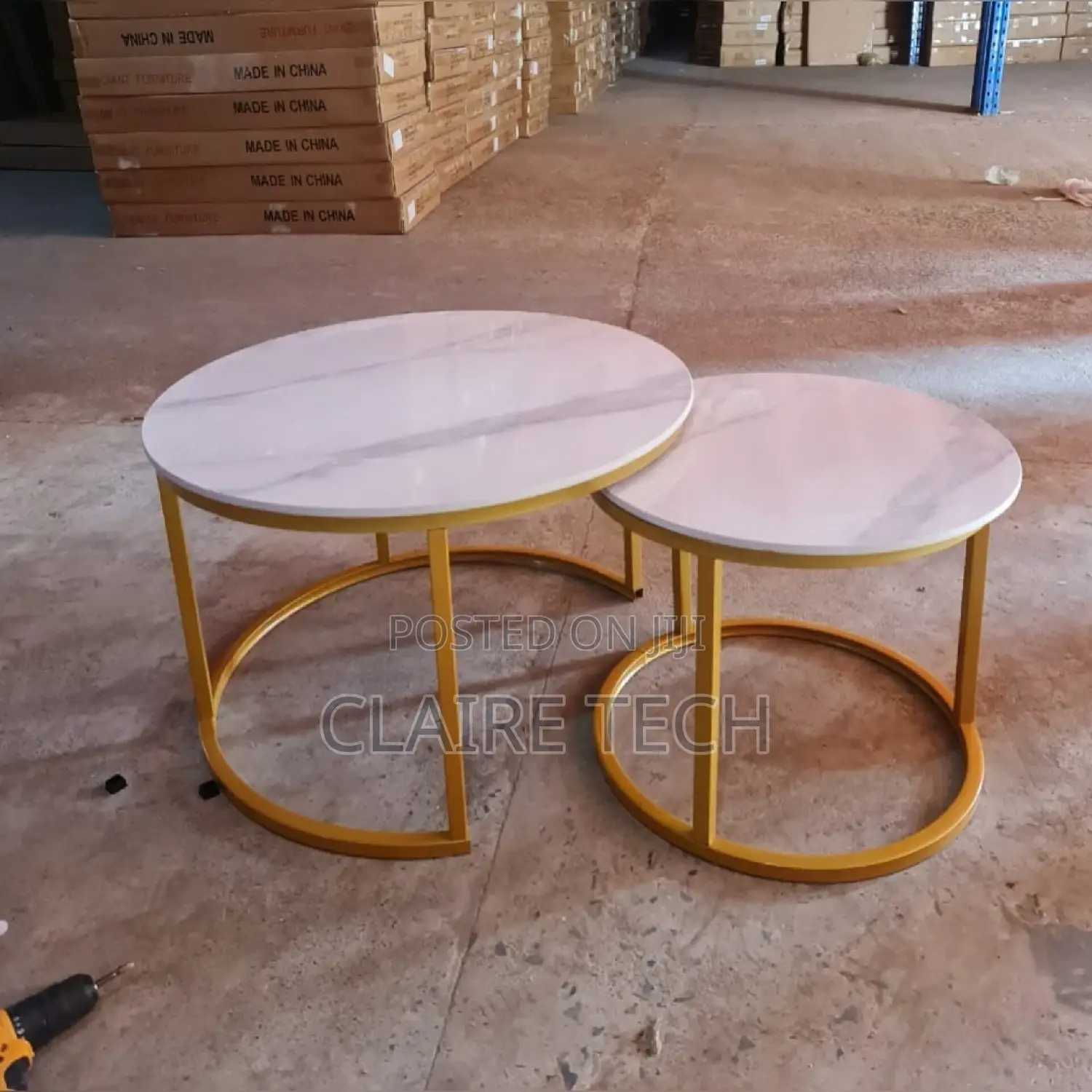 Executive Round Marble Table New