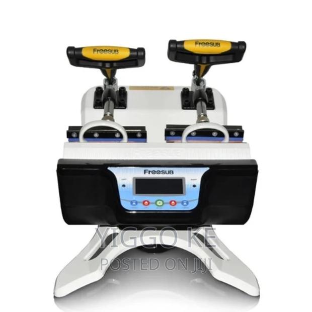 Mug Press Double Station Machine