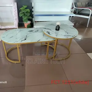 White Mable Coffee Table