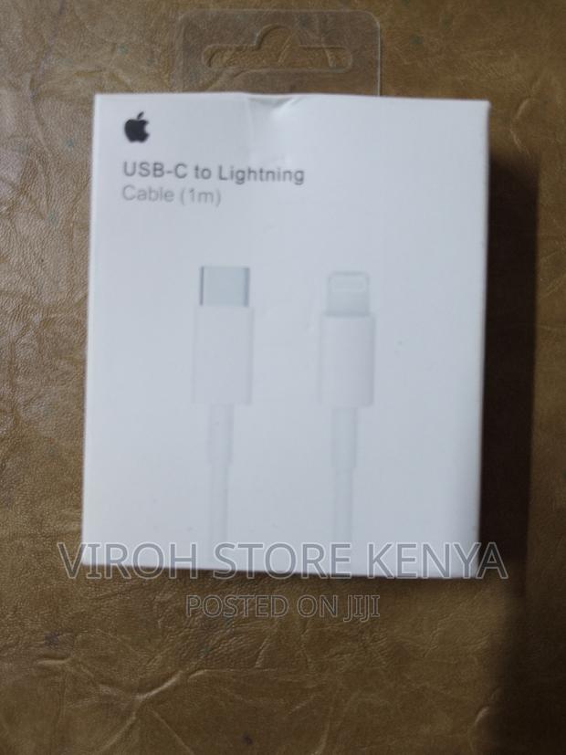 Usb C to Lightening Cable 1m Fast Charging - thumbnail 2