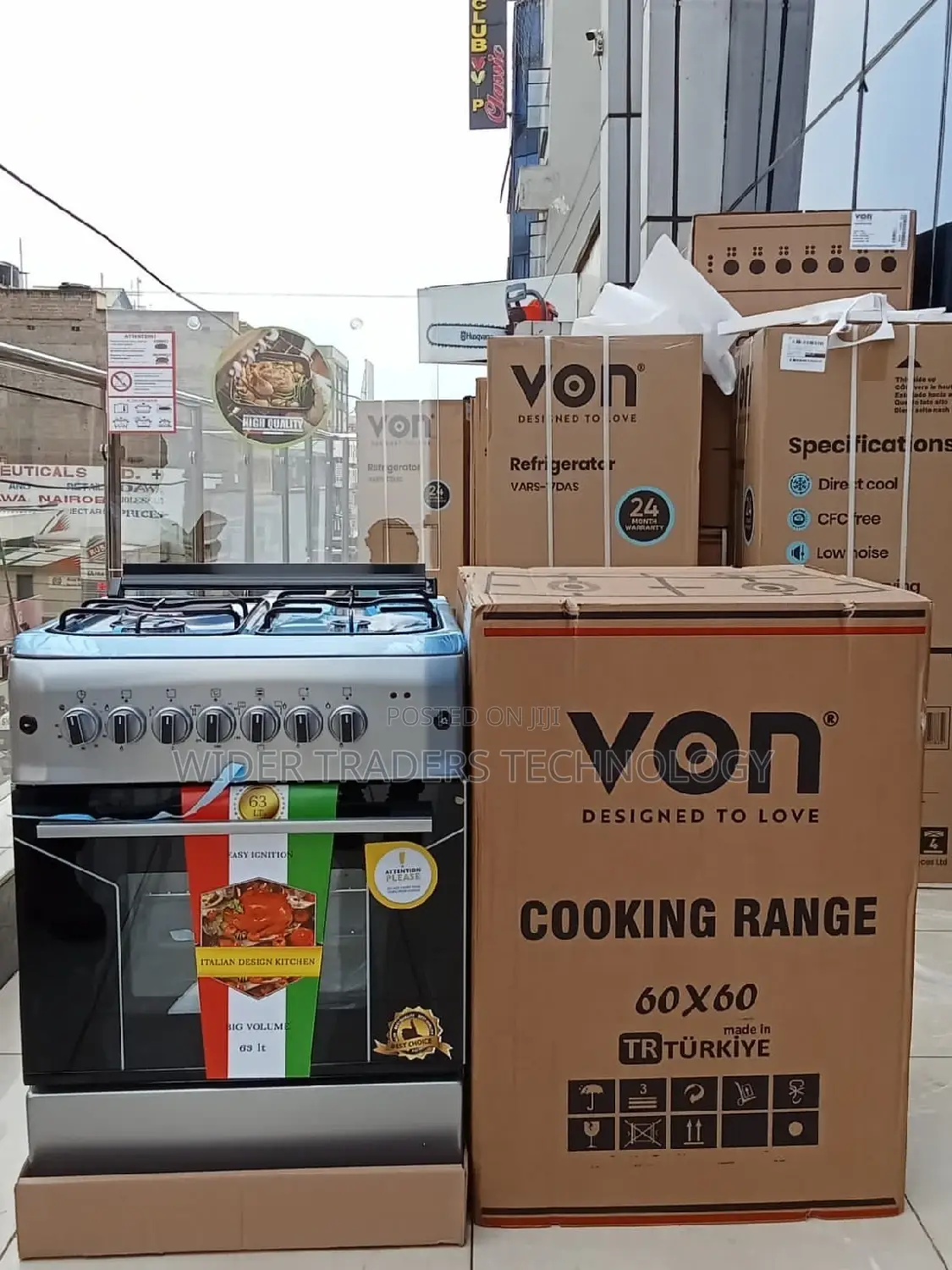 Von 60*60 VAC6F031US 3+1 Stainless