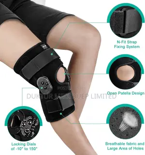 Hinged ROM Knee Support for Knee Pain, Post OP Recovery Etc