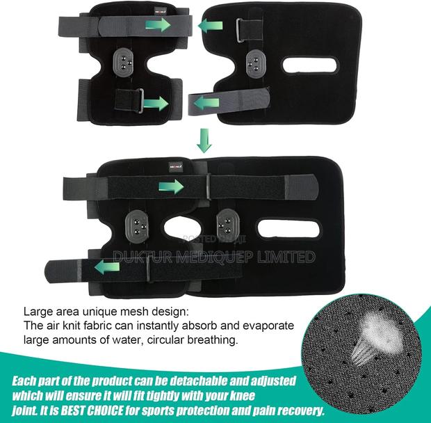 Hinged ROM Knee Support for Knee Pain, Post OP Recovery Etc - thumbnail 6