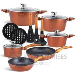 15pc Nonstick Coating Cookware