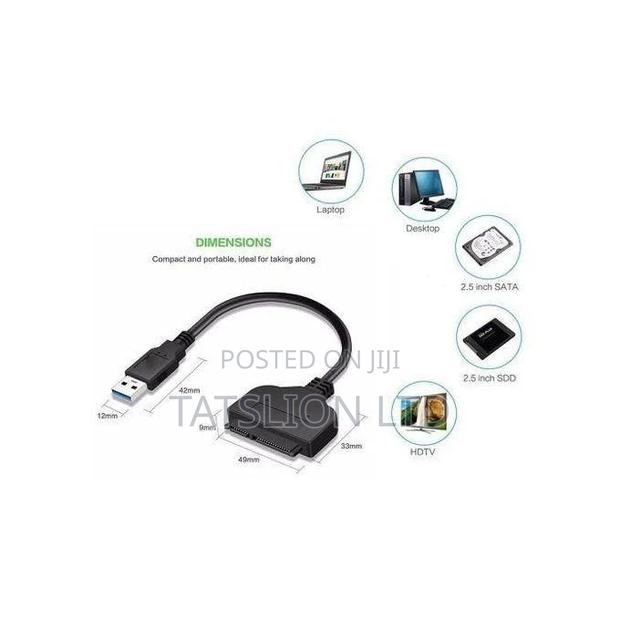 Usb 3.0 to Sata 2.5 Inch Hard Disk Adapter Cable