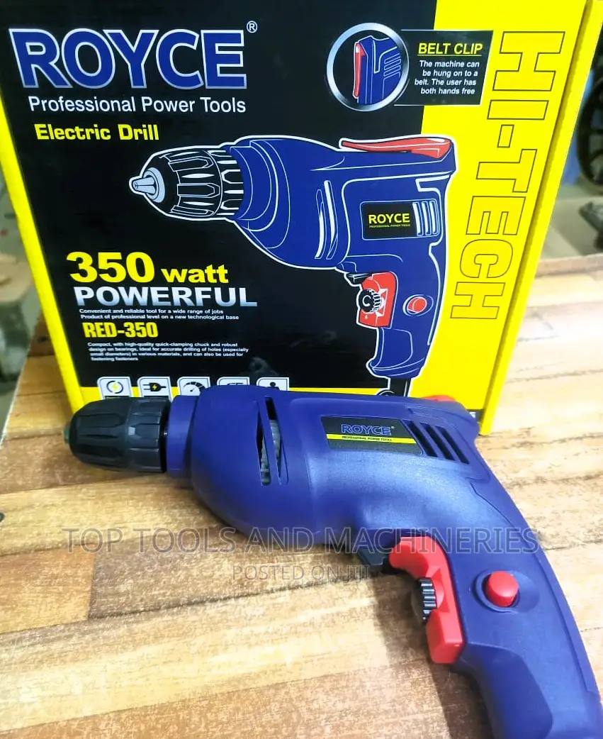 Affordable 10mm Royce 350w Hand Drill