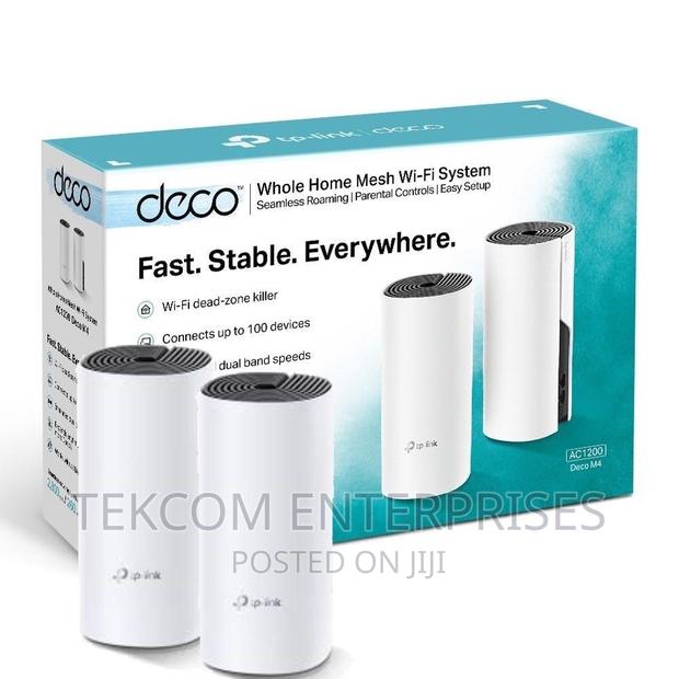 Tp-Link Deco M4 (2-Pack) AC1200 Whole Home Mesh Wi-Fi System - main view
