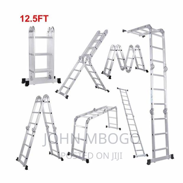Aluminium Multipurpose Ladder . - main view