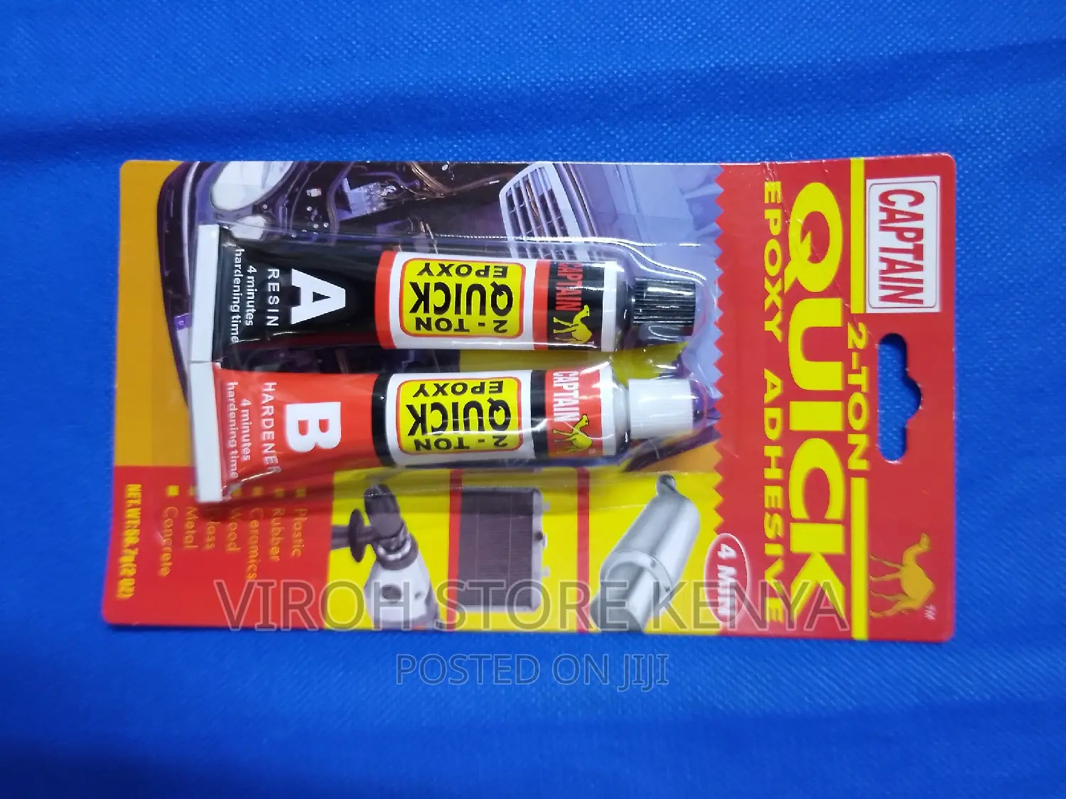 Captain Quick Epoxy Adhesive 2-Ton Hardener 4min 56.7g