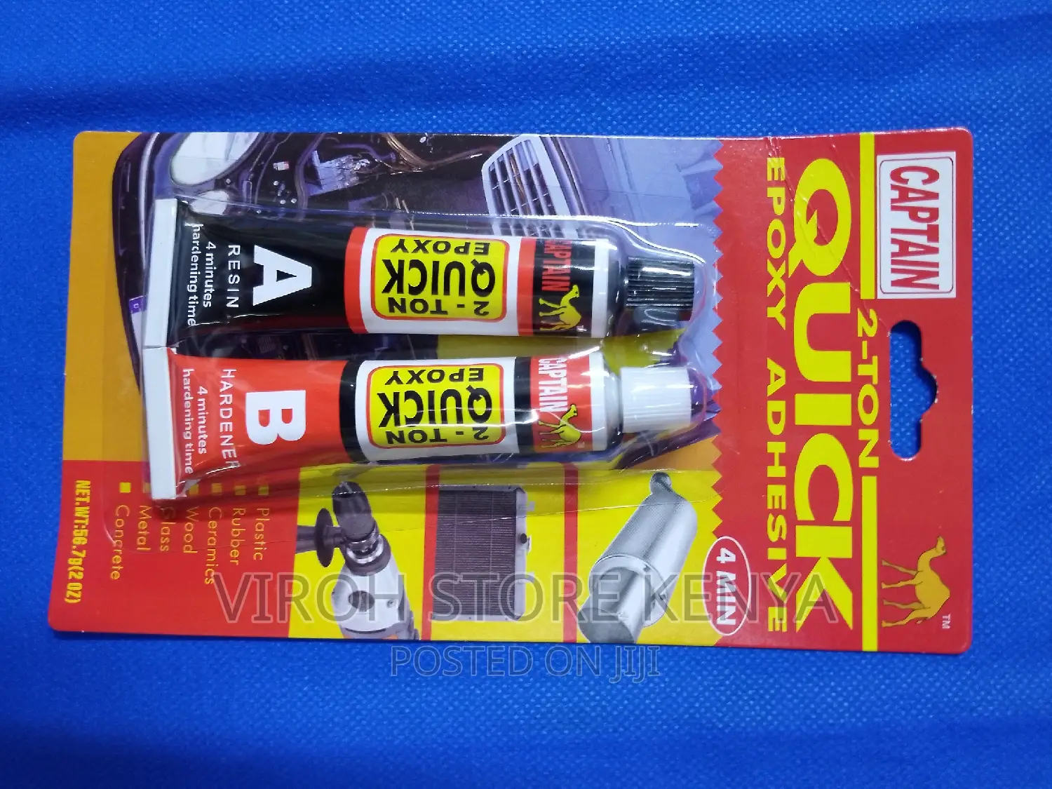 Captain Quick Epoxy Adhesive 2-Ton Hardener 4min 56.7g