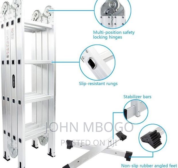 Aluminium Multipurpose Ladder . - thumbnail 2