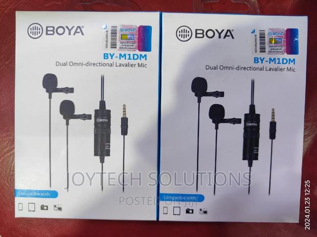 By-M1dm
Dual Omni-Directional Lavalier Microphone