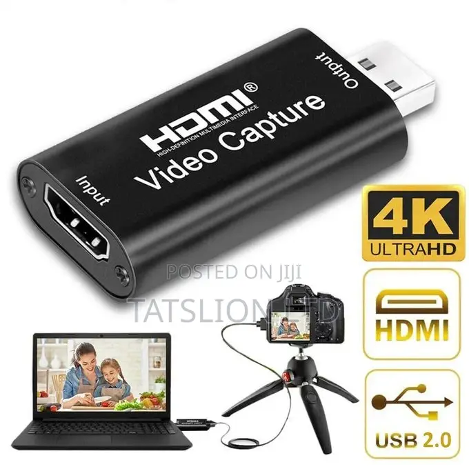 Video Capture Live Broadcast Card HDMI to USB HD*