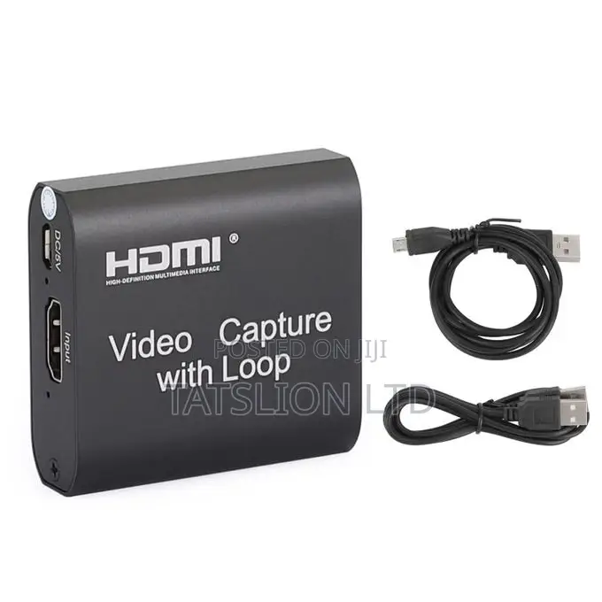 HDMI Video Capture With Loop Out New