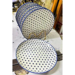 6pcs Ceramic Plates 10.5 Inch - thumbnail 2