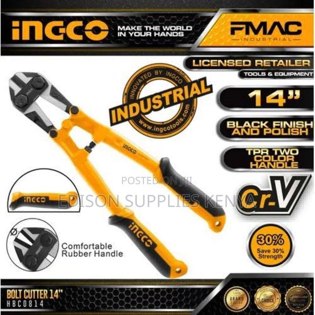 Bolt Cutters Ingco Mini Bolt Cutter 14" Heavy Duty Bolt Cut - thumbnail 3