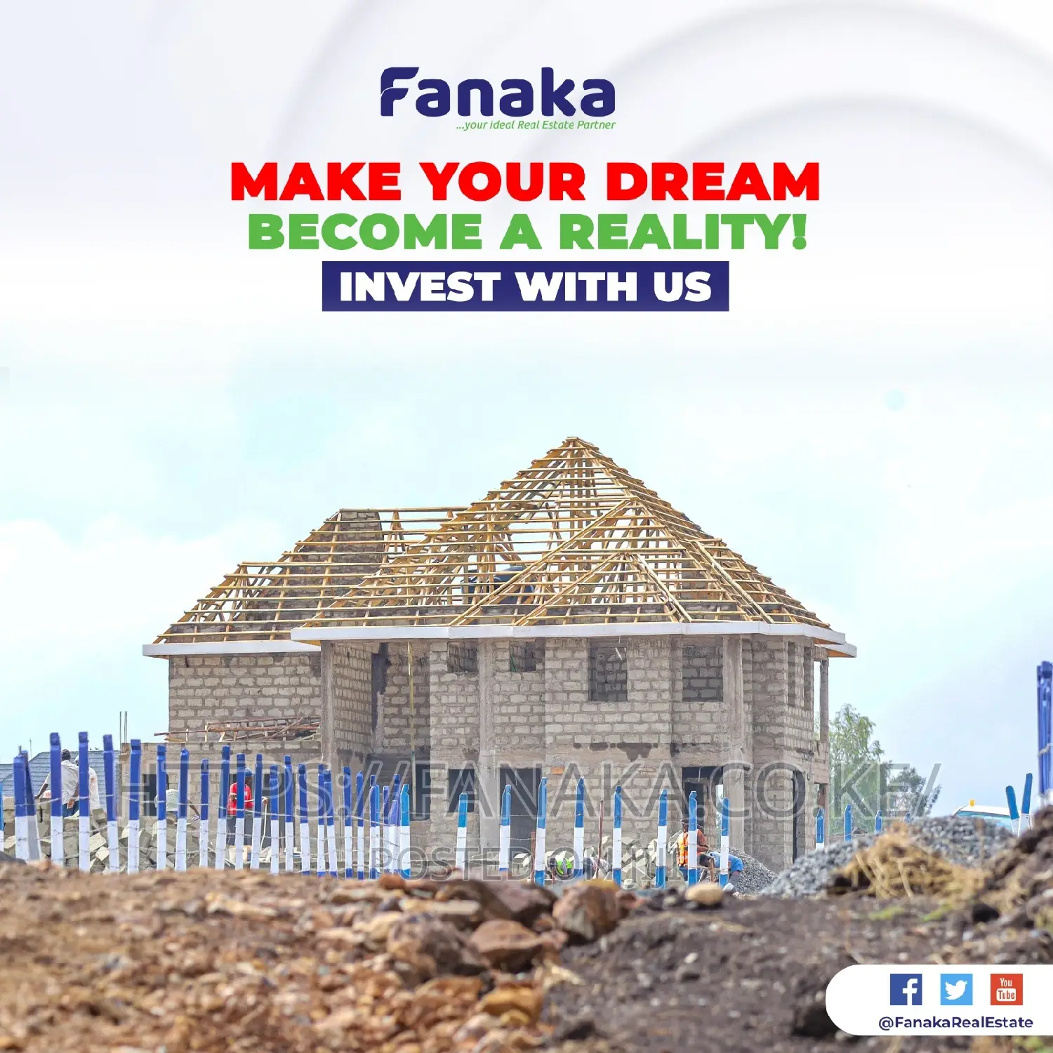 Plots for Sale in Katani, 100 Meters From Tarmac Ww^