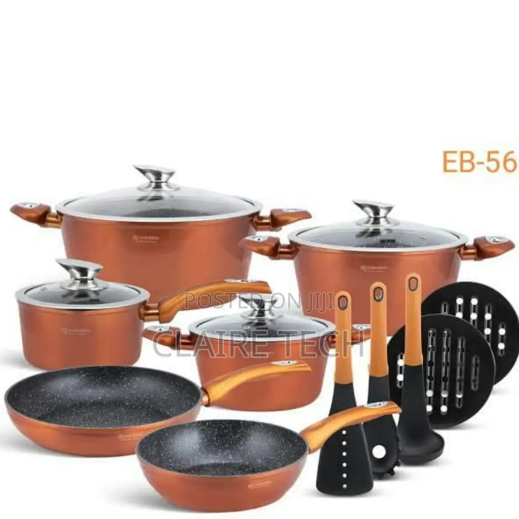 New 15 Pieces of Edenberg (EB-5618)Orange Set