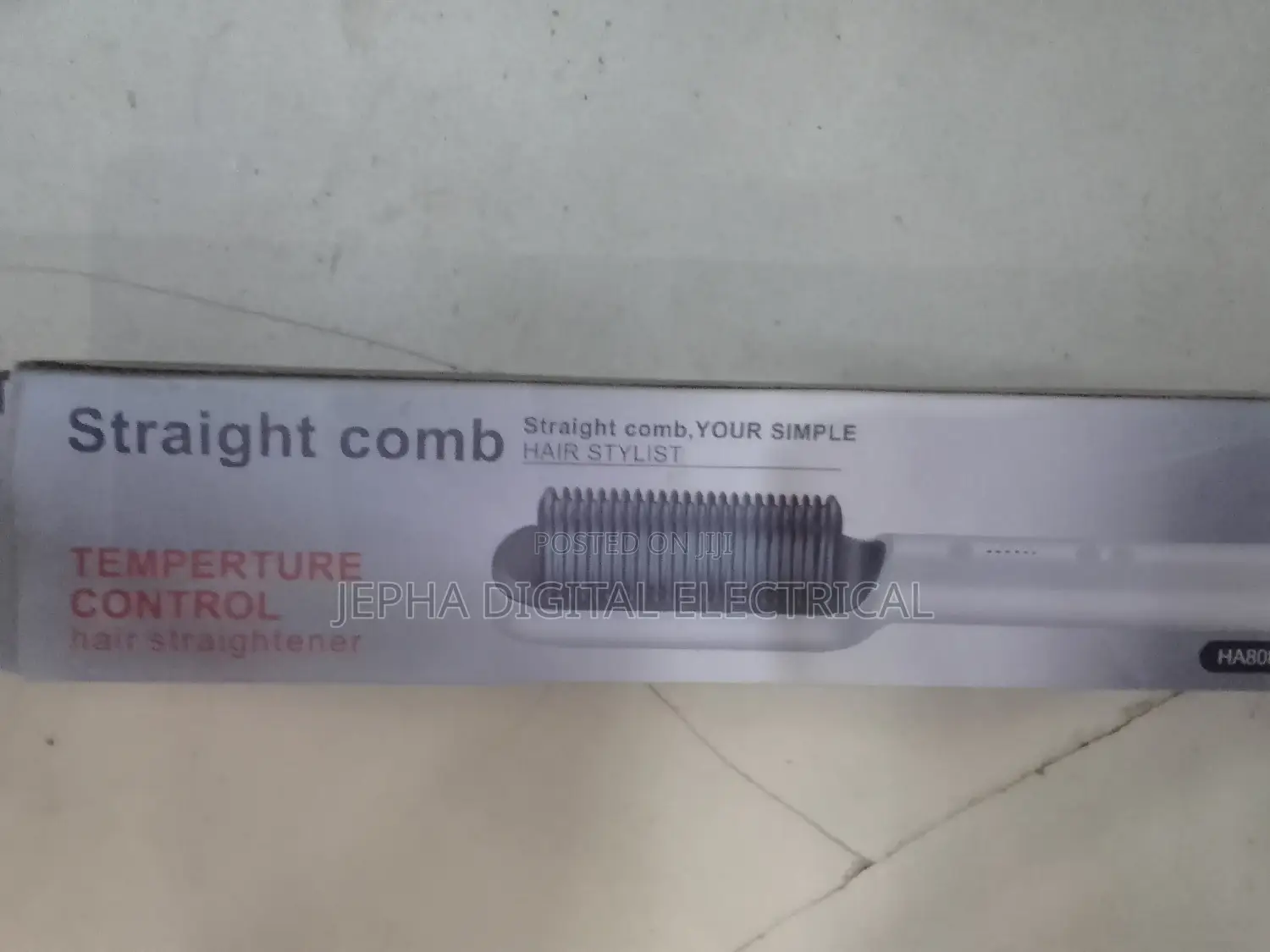 Hot Comb Straightener