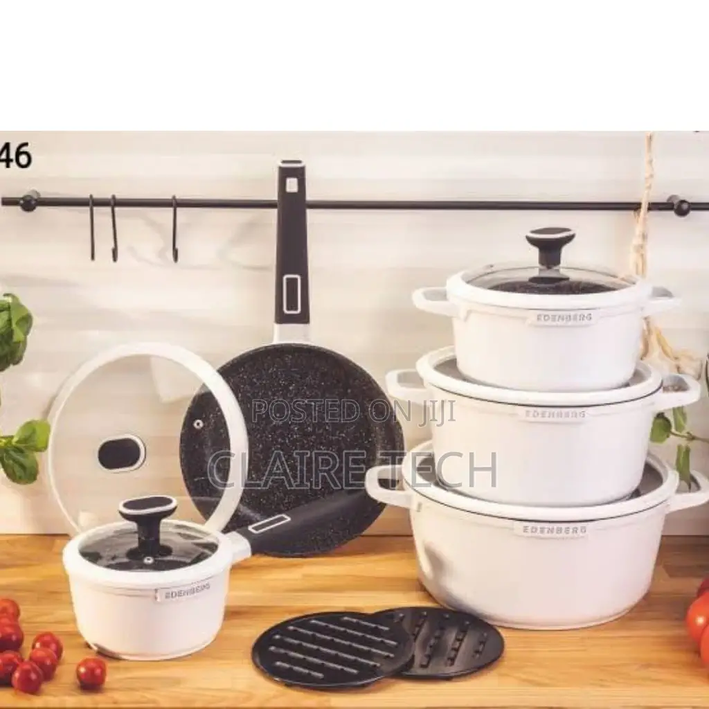 White 12 Pc's Edernbeng EB-5646)White 