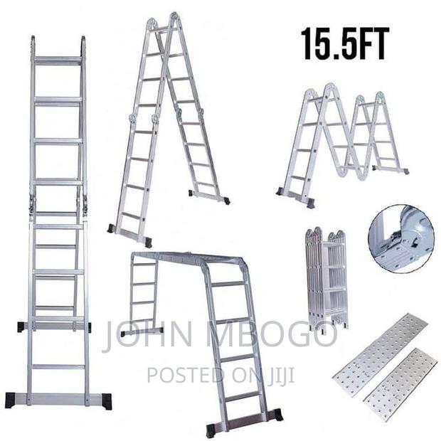 Aluminium Multifolding Ladder 16ft