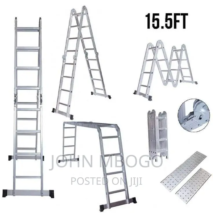 Aluminium Multifolding Ladder 16ft