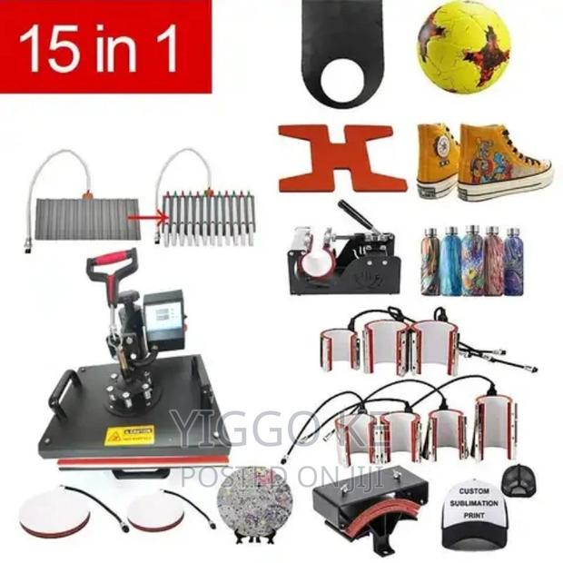 15 in 1 Combo Heat Press Machine - thumbnail 2
