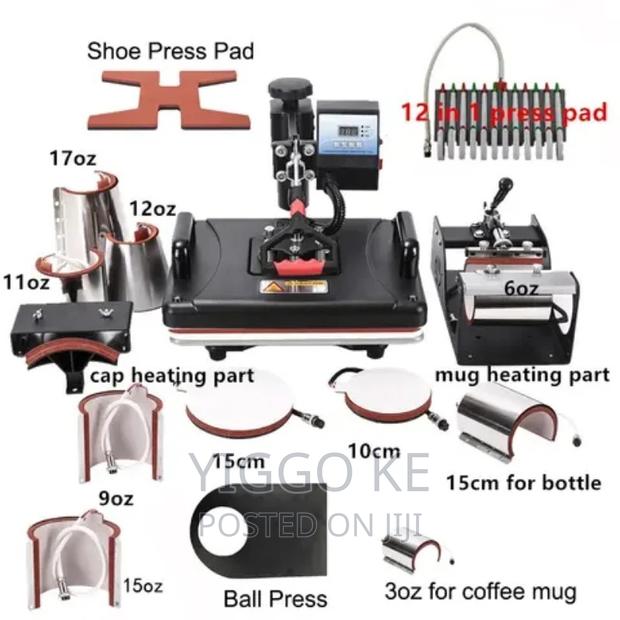 15-in-1 Combo Heat Press Machine
