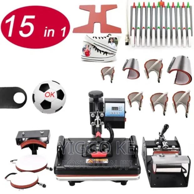 15-in-1 Combo Heat Press Machine - thumbnail 3