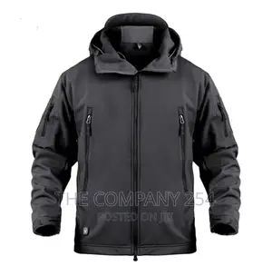 Tactical Outdoor Soft Shell Fishing Hiking Jacket Men Army.