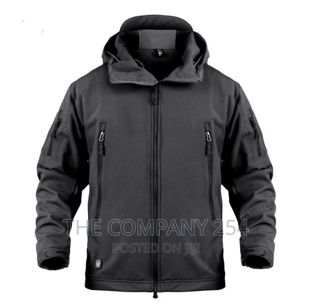 Tactical Outdoor Soft Shell Fishing Hiking Jacket Men Army.