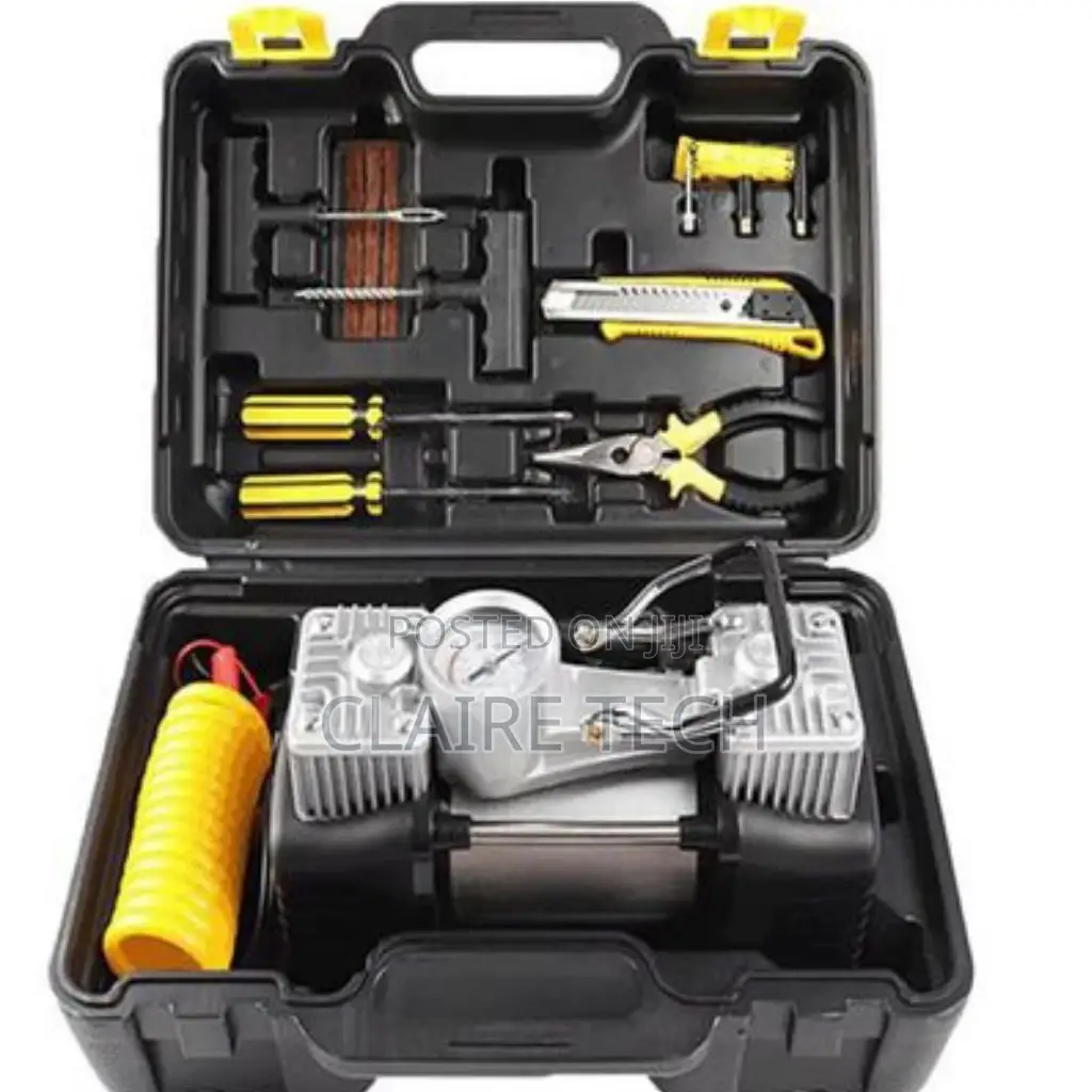 Car Air Compressor With Tool Kit