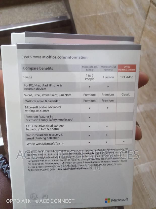 7G_05392 Microsoft Home and Student 1pc/Mac - thumbnail 2