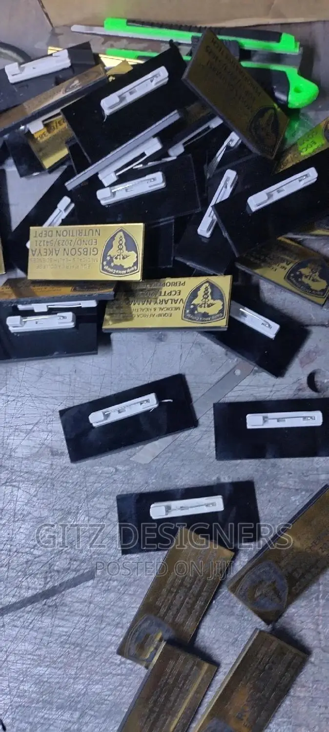 Staff Name Tags and School Ids
