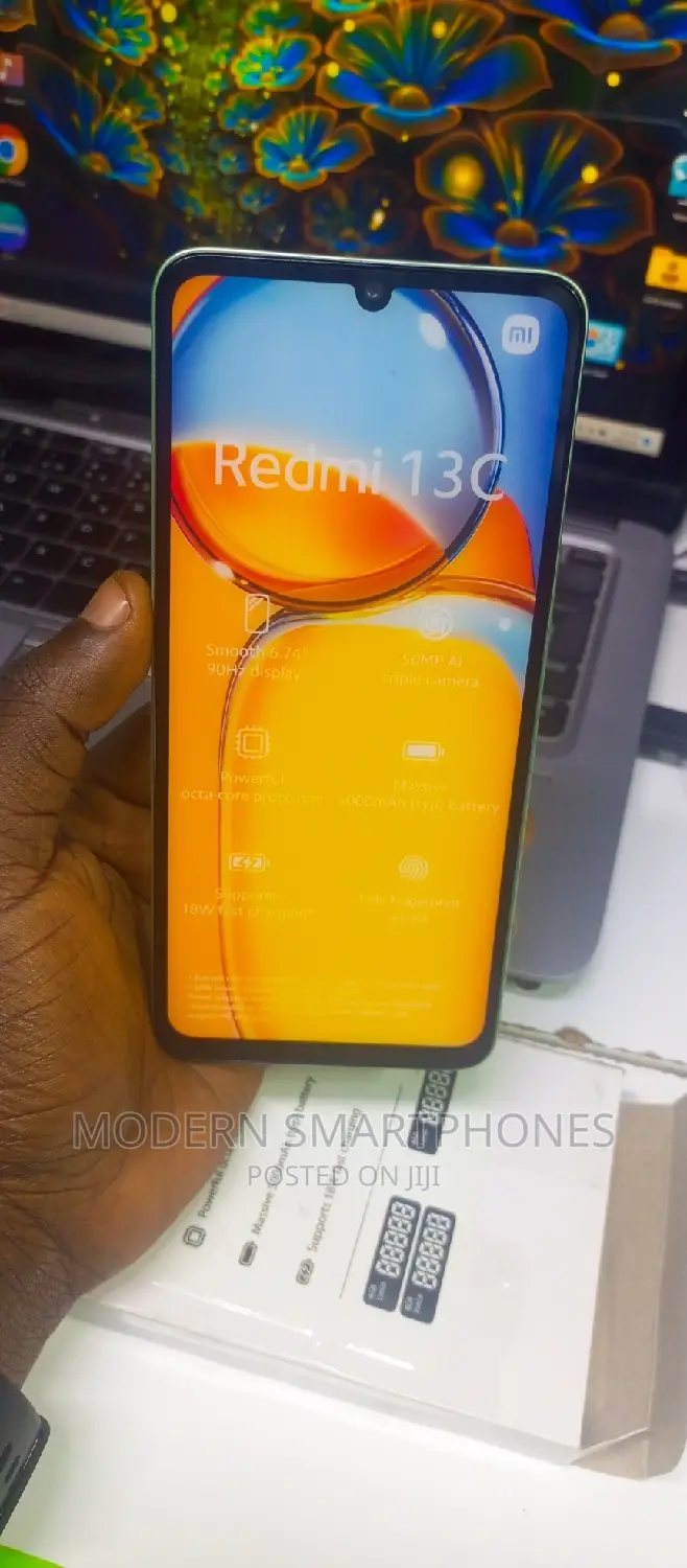 New Xiaomi Redmi 13C 128 GB Green in Nairobi Central Mobile Phones