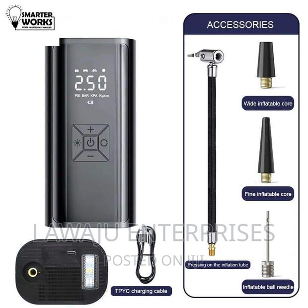 Cordless Digital Tyre Inflator - main view
