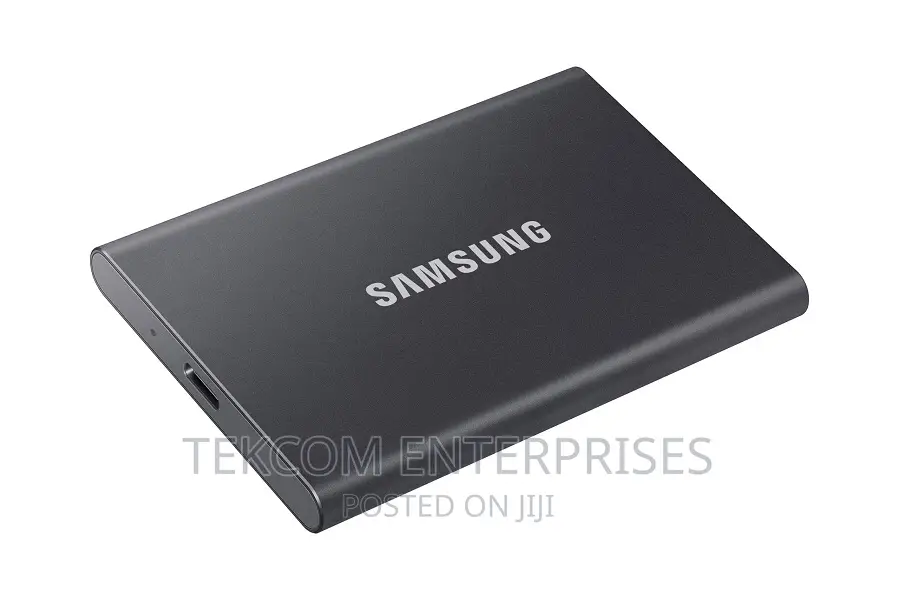 Samsung T7 Portable SSD USB 3.2 2TB (Gray) - MU-PC2T0T/AM