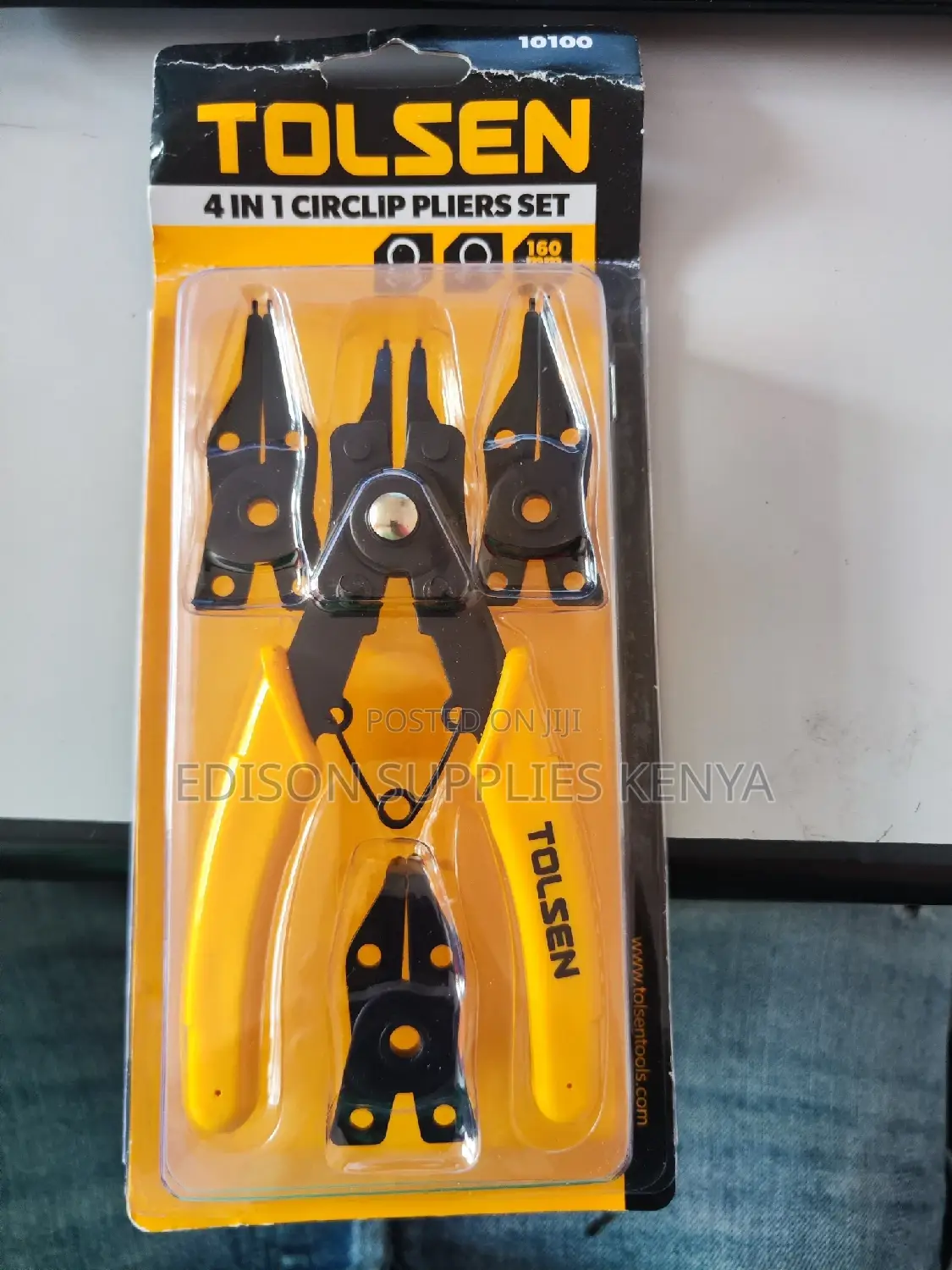 Circlip Pliers Set Tolsen Snap Ring Plier 4-in-1