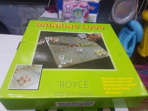 Drinking Ludo Glass Board Game - thumbnail 4