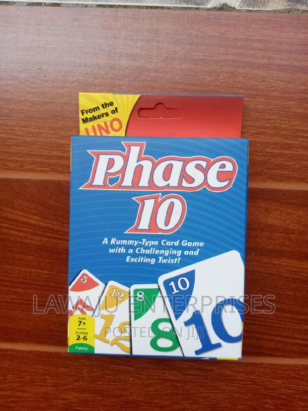 Uno Phase 10 Card Game - main view