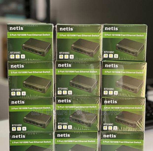 Netis St3105c 5port Switch ^^ Netis 5port Switch (ST3105C). - main view