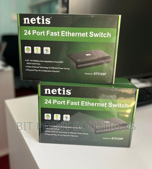Netis 24port Switch '! Netis 24port Switch ST3124P '! Netis