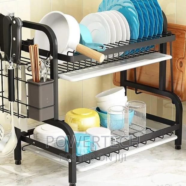 2 Tier Dish Rack Drainer ;2 Tier Dish Rack Drainer ; - main view
