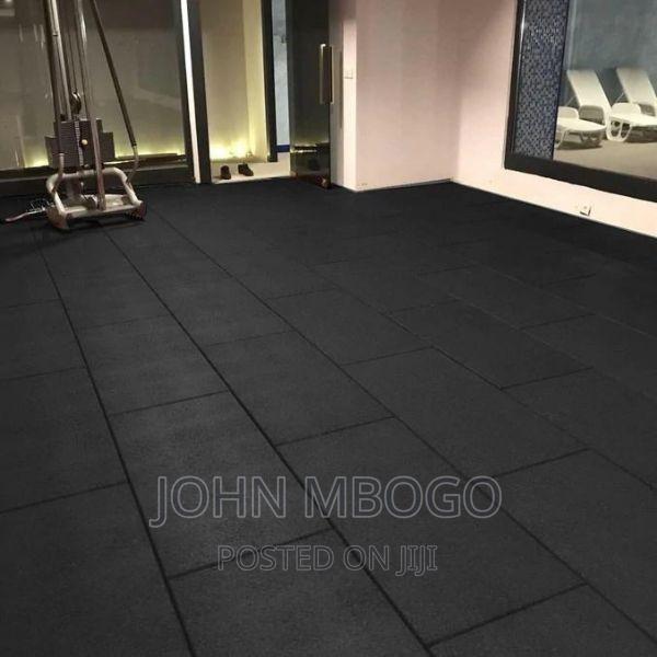 Gym Rubber Mat 1000mmx1000mm - thumbnail 3