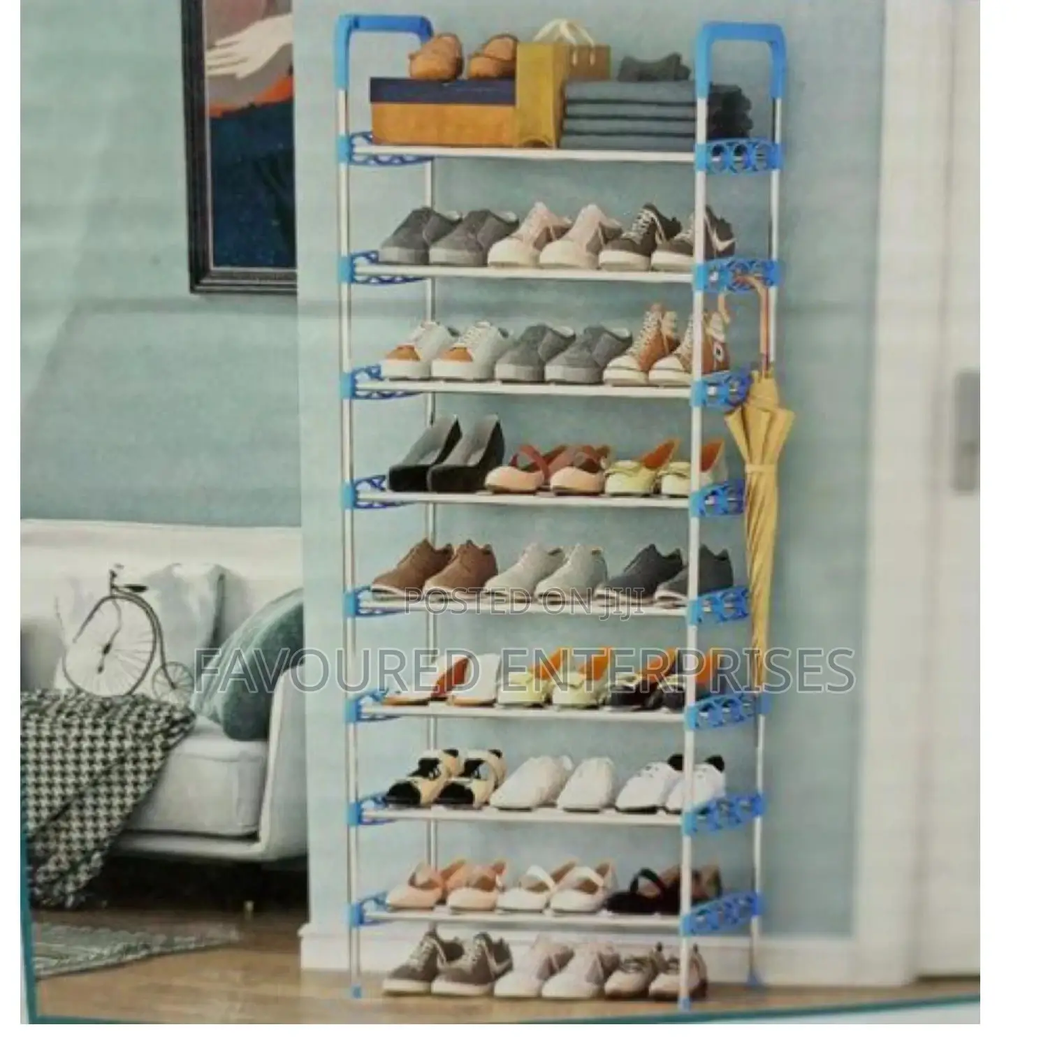 8 Layer Shoe Rack