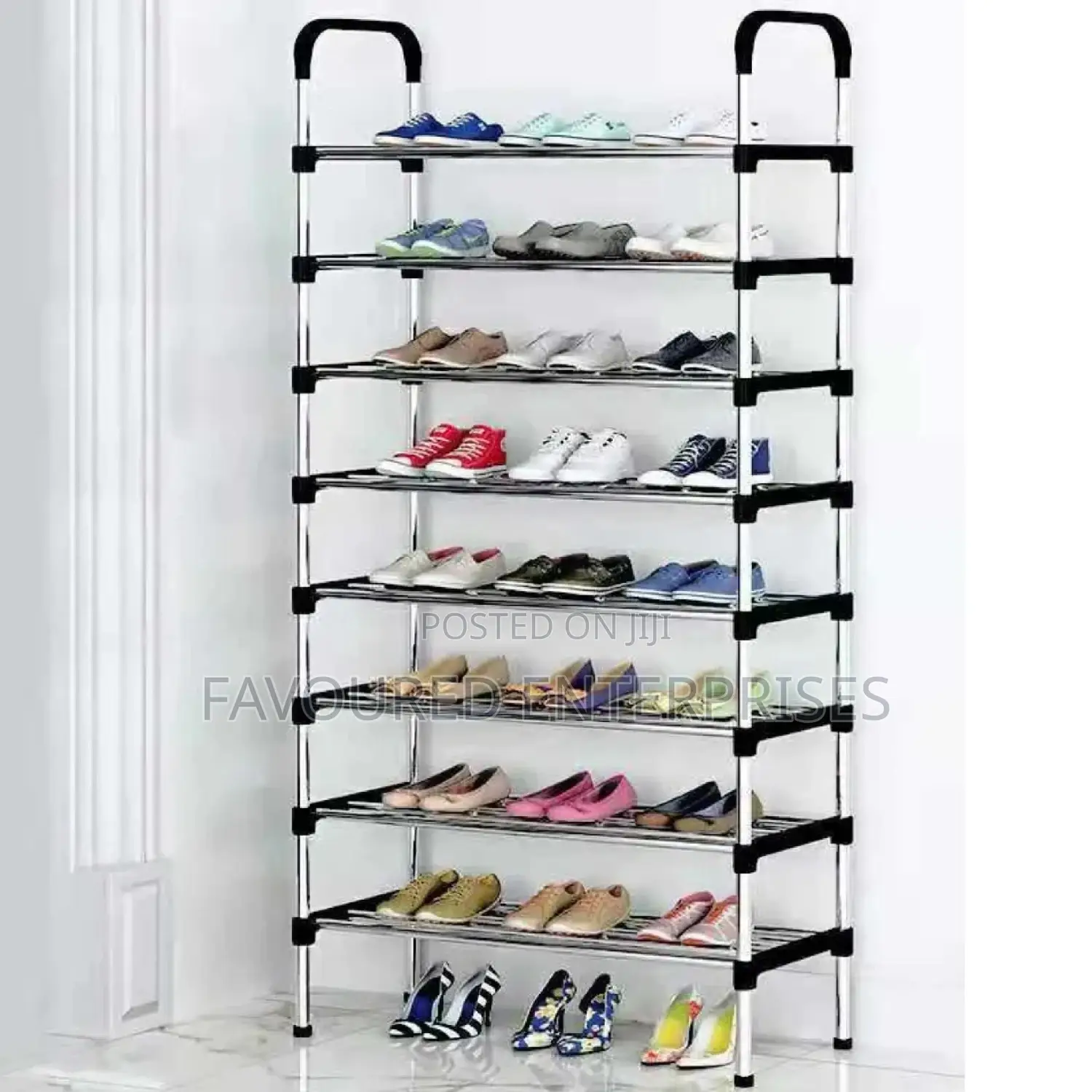 TC Portable Shoe Rack Holding 21 Pairs