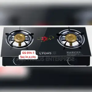 Two Burner Cooker, Table Top, Lyons Two Burner Glass Top