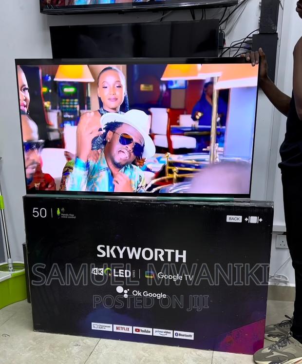 Skyworth 50'' Qled Uhd Google Smart Tv Framelessnew Model - thumbnail 3