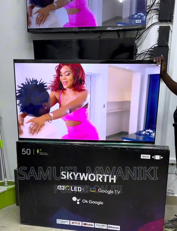 Skyworth 50'' Qled Uhd Google Smart Tv Framelessnew Model - thumbnail 7