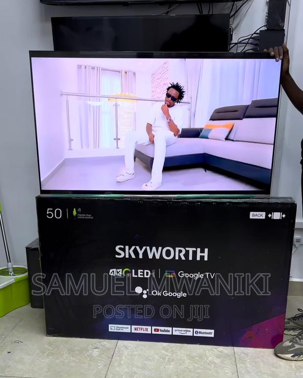 Skyworth 50'' Qled Uhd Google Smart Tv Framelessnew Model - thumbnail 6